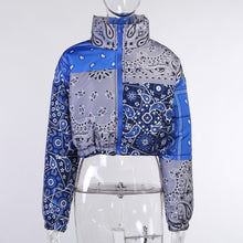 Load image into Gallery viewer, Bandana Puffer Jacket !
