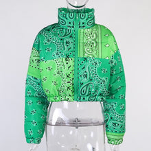 Load image into Gallery viewer, Bandana Puffer Jacket !
