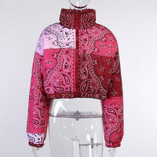 Load image into Gallery viewer, Bandana Puffer Jacket !
